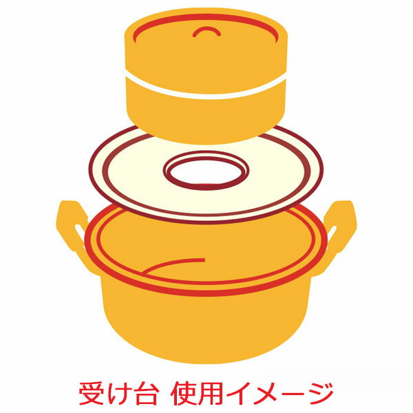 【日本製】中華セイロ用受け台27北陸アルミ(内径27cmの鍋・フライパンに適合)
