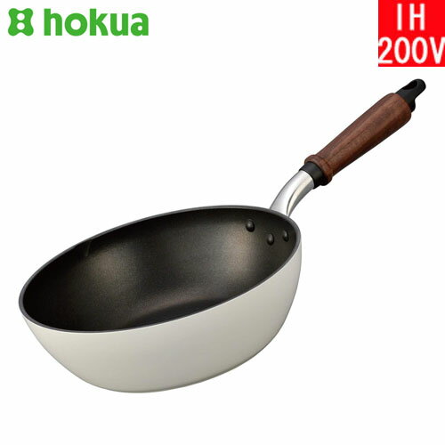 Ih Compatible - 【取寄品】【日本製】 北陸アルミ　プレール　深型フライパン 24cm