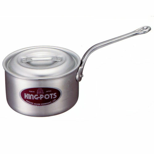 【日本製】 中尾アルミ　N-4　キング　片手鍋　21cm