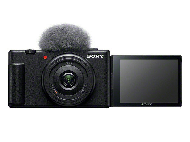 【新品】ソニー(SONY)｜ VLOGCAM｜ZV-1F ブラック (キャンペーン対象商品)｜ 超広角単焦点レンズ一体型カメラ ブラック...