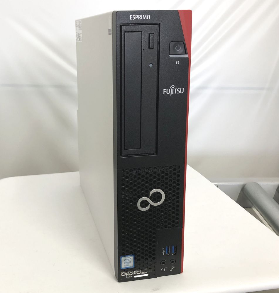 ※PC価格高騰中！※中古パソコン デスクトップPC FUJITSU ESPRIMO D958/B Core i5 9500 メモリ16GB 新品SSD 2.5インチ256GB / 512GB Windows11 Pro 64bit【送料無料】【1年保証】