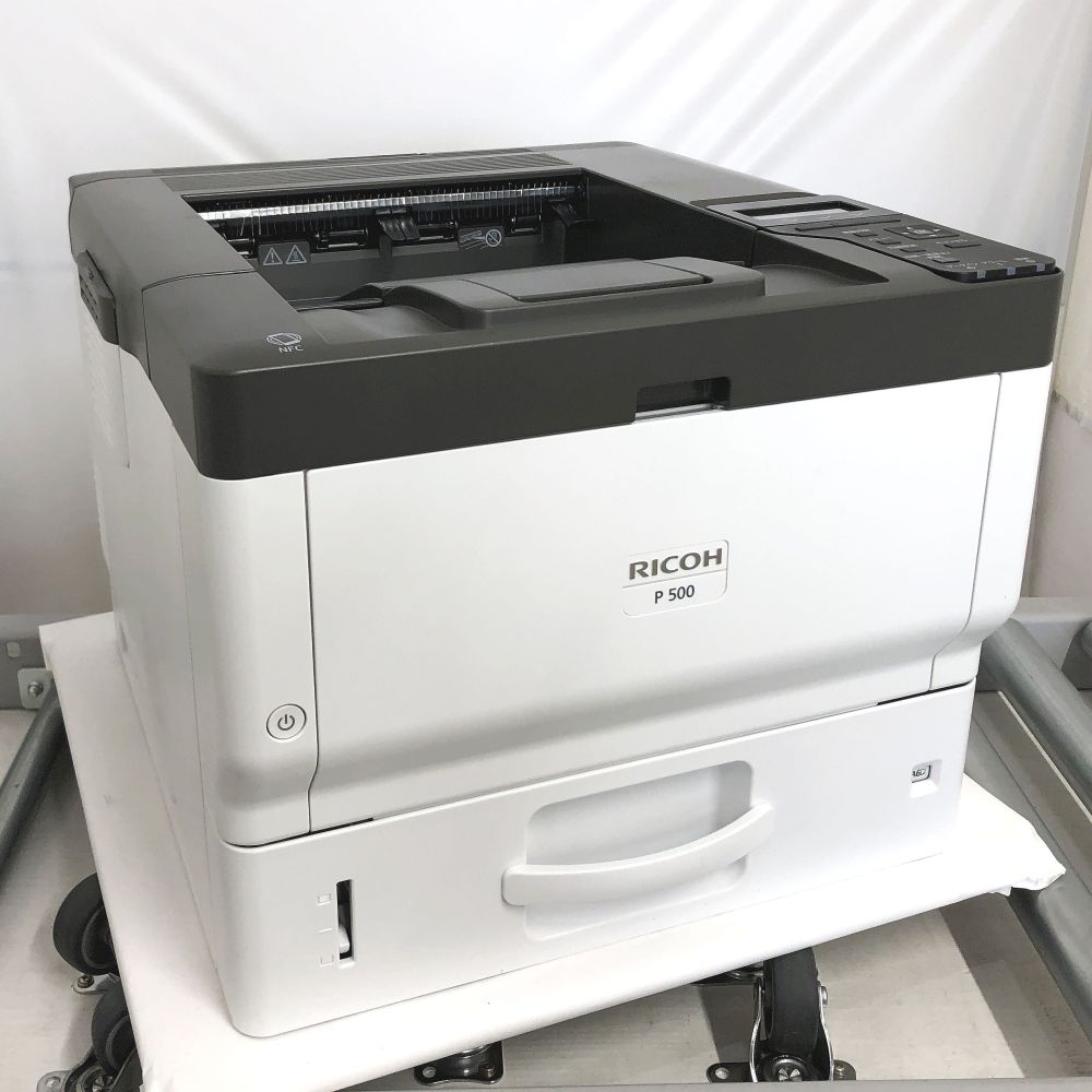 ※PC価格高騰中！※【印刷枚数：2358枚】RICOH / リコー A4モノクロレーザープリンター P 500 中古トナー付き【送料無料】【30日保証】