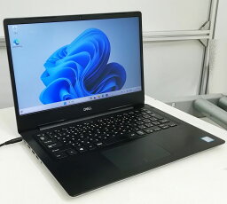 中古ノートパソコン DELL/デル Vostro 5481(P92G) Core i5 8265U メモリ16GB 新品SSD 2.5インチ512GB Windows 11 Pro 64bit 訳有:液晶キズ・LANポートのバネ不具合【送料無料】【100日保証】