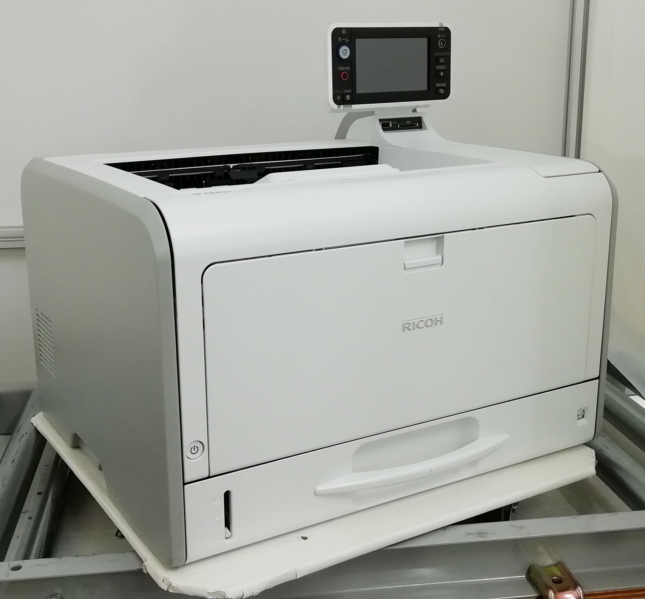 【使用枚数:289枚】中古プリンター RICOH A3 モノクロ レーザープリンター SP 6440M リコー 中古トナー付【送料無料】【30日保証】