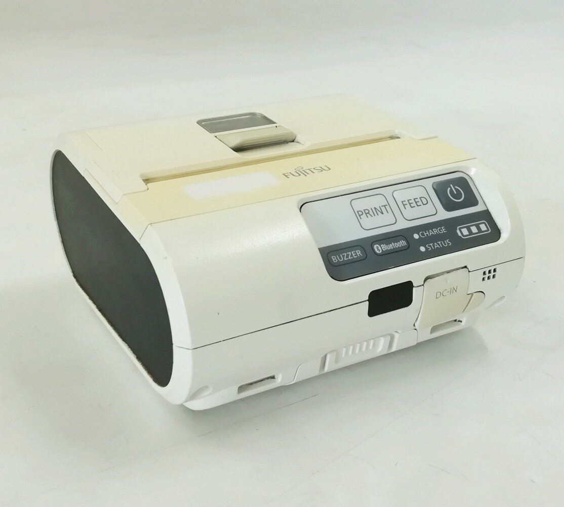 【バッテリー付き】FUJITSU/富士通 携帯プリンター FHTPR431 PatioPrinter (パティオプリンタ) ラベルプリンター 外…