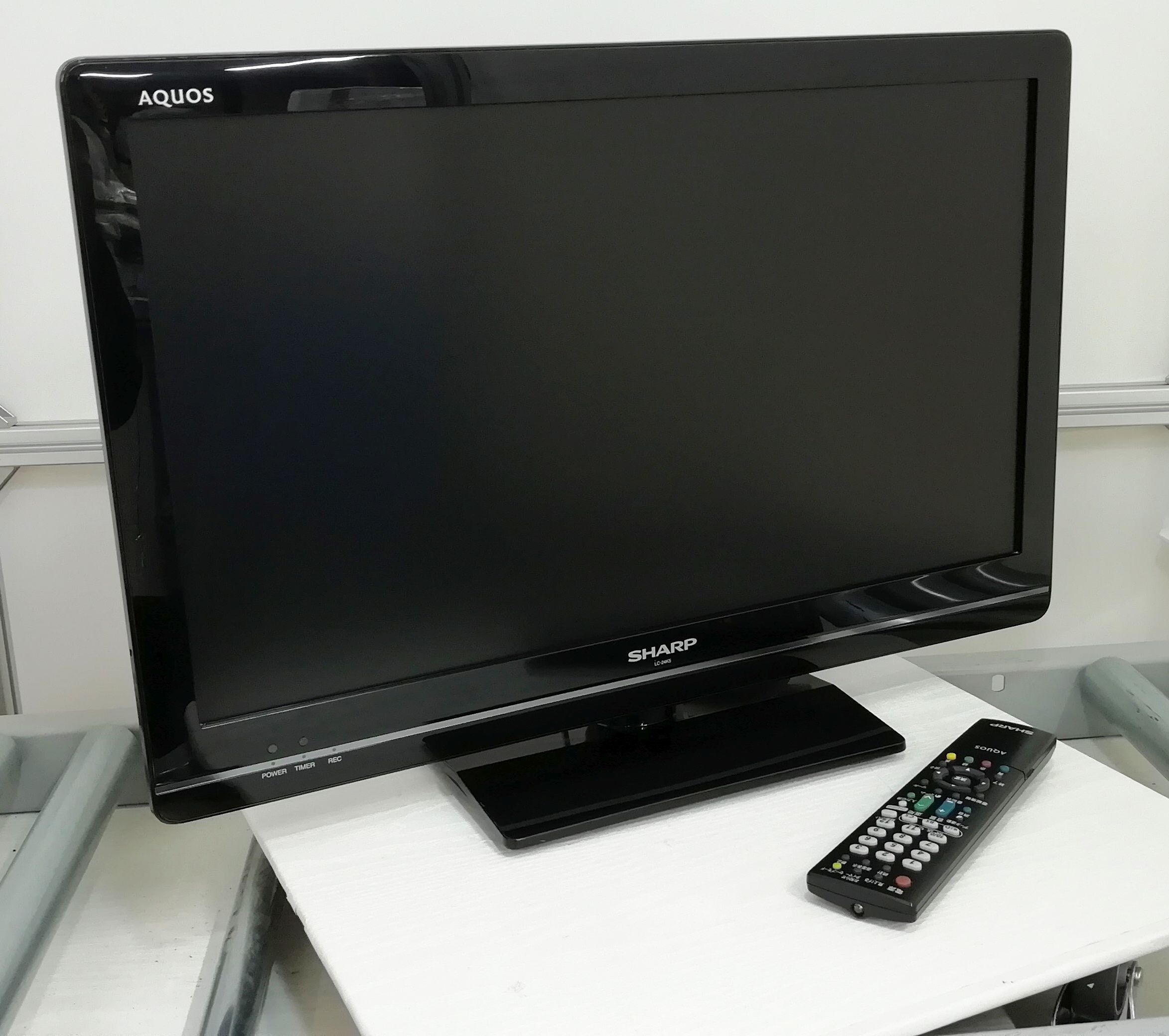 中古テレビ SHARP/シャープ AQUOS/アクオス 24V型 液晶 テレビ LC-24K5 24インチ 中古TV リモコンあり ブラック 【送料無料】【30日保証】