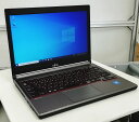 中古ノートパソコン 中古 PC FUJITSU LIFEBOOK E736/M Celeron 3955U メモリ4GB 新品SSD 2.5インチ128GB Windows 10 Pro 64bit【送料無料】【100日保証】