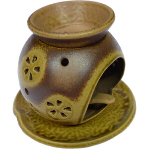 ◆なべしま銘茶茶香炉【茶色】◆