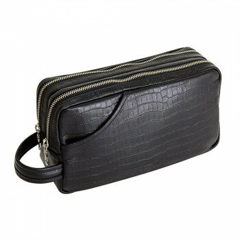 LUGGEX ナイル ポーチ ダブル 15-0007 ブラック