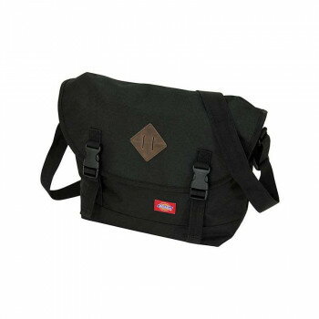 Dickies メッセンジャーバッグ バックル付き S ブラック 12-6596-10