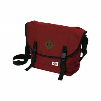 Dickies メッセンジャーバッグ バックル付き L レッド 12-6600-30