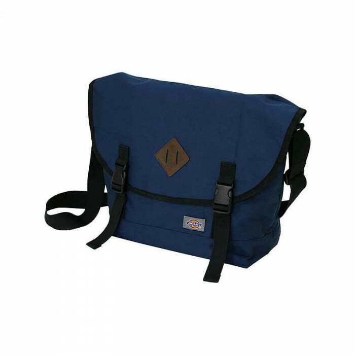 Dickies メッセンジャーバッグ バックル付き L ネイビーブルー 12-6600-80