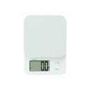 ドリテック dretec デジタルスケール「ブランジェ」2kg ホワイト KS-729WT(3)