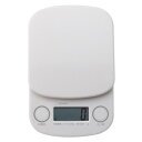 ドリテック dretec デジタルスケール1kg ホワイト KS-642RWT