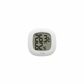 ドリテック dretec デジタル温湿度計「ルミール」 ホワイト O-423WT