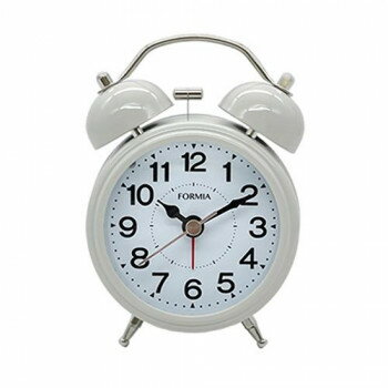 保土ヶ谷電子販売 目覚まし時計 ツインベル HT-A038S-WH(3.0)