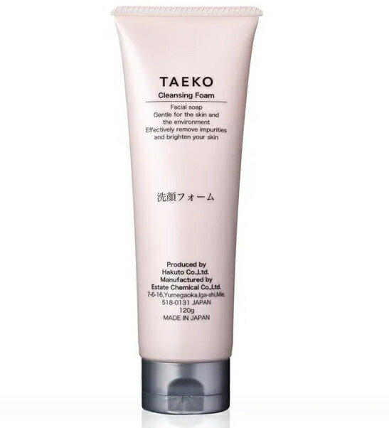 TAEKO タエコ ウォッシングフォーム 120g 洗顔フォーム ホイップ泡 潤い 美容 無添加