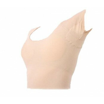 シェモア　サラーリ　ワキサラットカップ付き　汗取りインナー　ベージュ　サイズ2(トップバスト:93〜1..