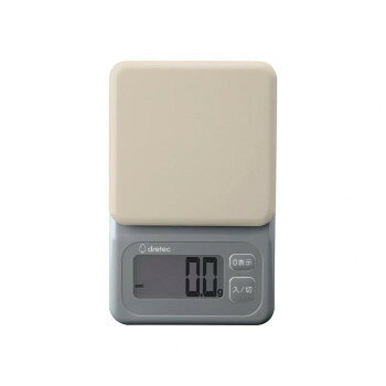 樂天商城 - ドリテック dretec デジタルスケール「ブロート」2kg/0.1g ダークグレー KS-726DG