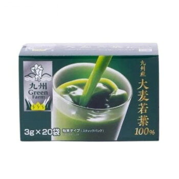 乐天商城 - 新日配 GF九州産大麦若葉100％　3g×20包×24入