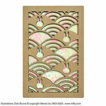 ミッフィー 透かし彫り 御朱印帳 爛漫(らんまん) ST-TMF0071