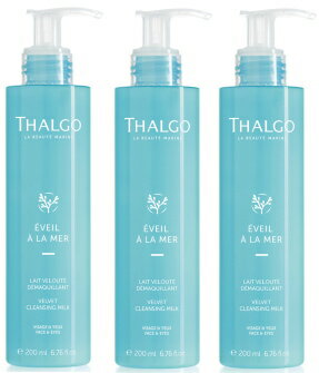 【送料無料】3本セット　THALGO タルゴ　ヴェルヴェット クレンジングミルク　200ML