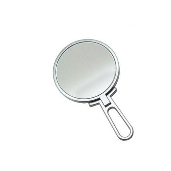 メリー 折立ハンドミラー No.455　シルバー