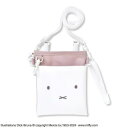 ミッフィー 3WAYソフトペンポーチ フェイス ピンクベージュ ST-CNMF0006