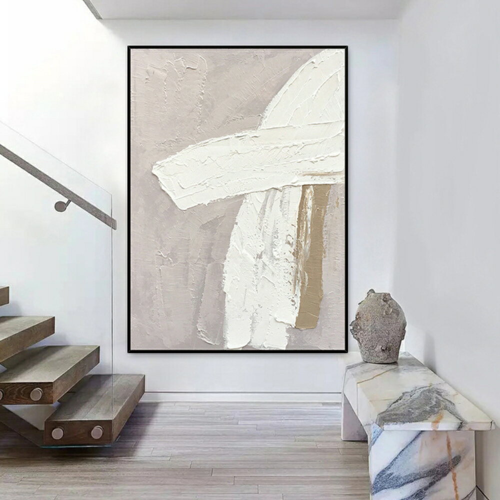 テクスチャアート アートパネル キャンバスアート 壁掛け 金属フレーム付き 抽象 モダン シンプル おしゃれ 50cm×70cm （キャンバスD）【NABI STYLE】