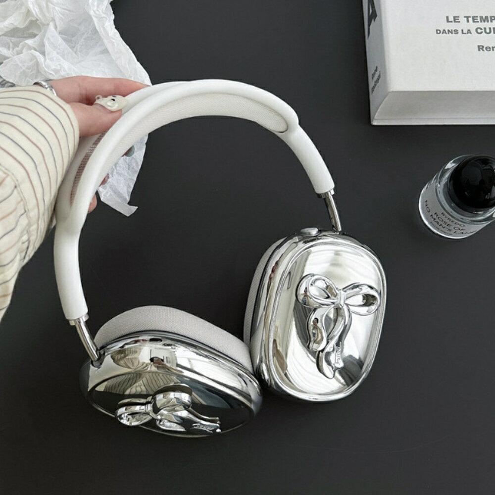 【限定クーポンで10%OFF!】AirPods Max カバー ケース TPU 保護 シェル 衝撃吸収 傷防止 落下防止 充電対応 メタリックシルバー おしゃれ...