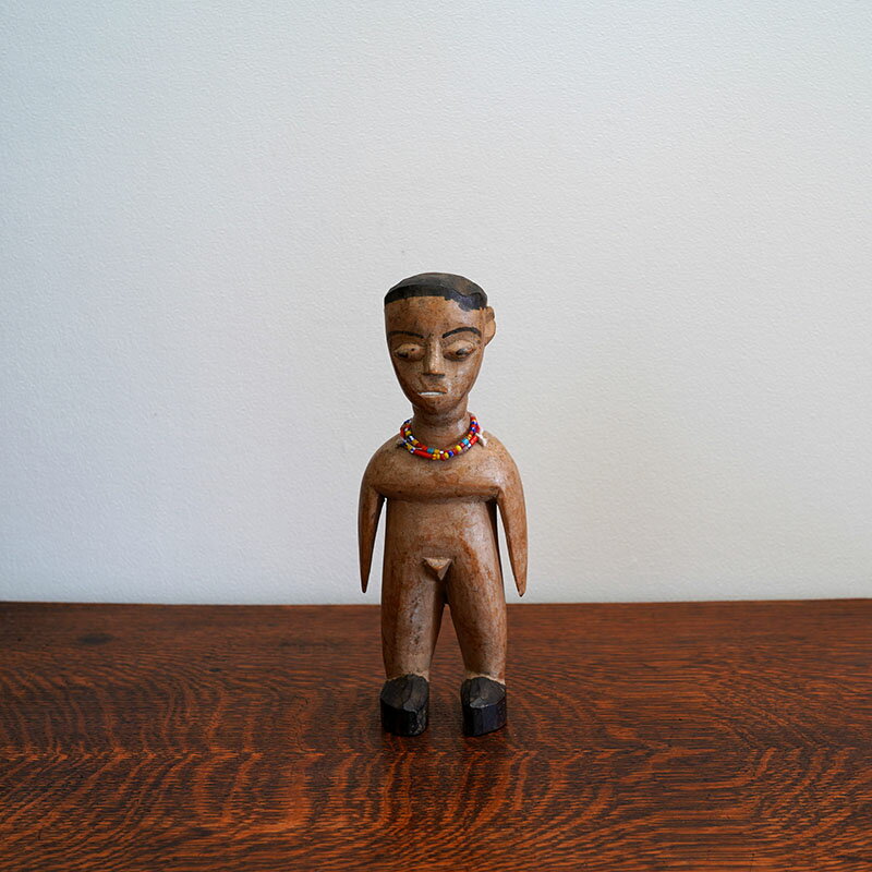 【中古】Ewe Wood Colon Doll / Man / Togo / Mid 20th Century インテリア ドール エウェ トーゴ アフリカンアート ヴィンテージ