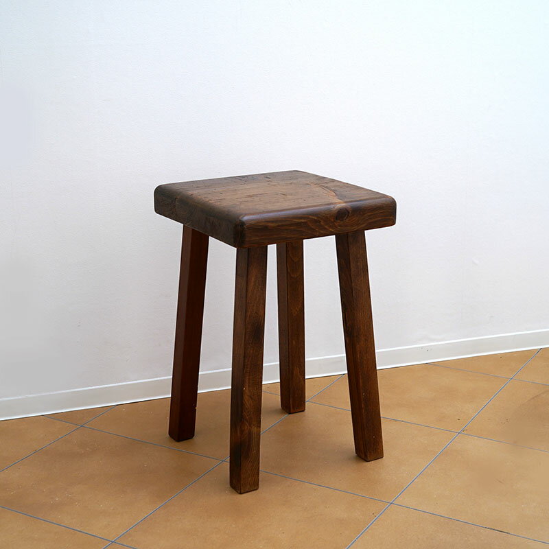 【中古】4 Legs Stool for Les Arcs / Charlotte Perriand / 1960s / France インテリア スツール シャルロット ペリアン スツール レザルク ヴィンテージ