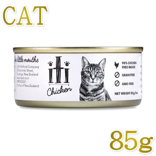 樂天商城 - 最短賞味2026.11・iti イティ キャット チキン缶 85g 全年齢猫用総合栄養食it47784