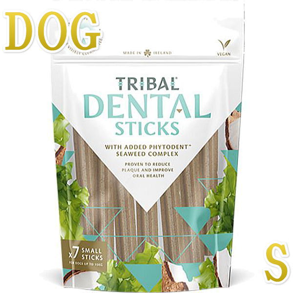 最短賞味2026.11・トライバル デンタルスティック Sスモール 犬用おやつtr12882...