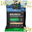 NEW 最短賞味2026.6.16・ニュートライプ クランチ キングサーモン&ツナwithグリーントライプ30g全年齢犬用ドライフード正規品nu36664