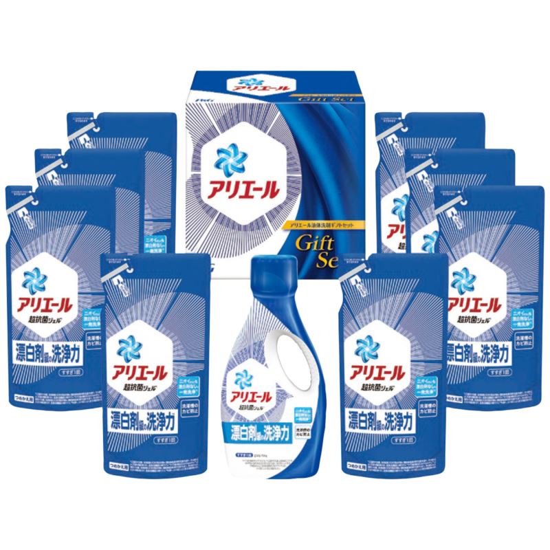 【まとめ買い10セット】 P＆Gアリエール液体洗剤セット PGLA-50D 日本製 洗剤 - 内祝い 結婚内祝い 出産内祝い 景品 結婚祝い 引き出物..