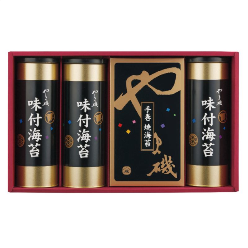 【ポイント4倍還元】やま磯味付海苔・焼海苔詰合せ 潮-40 日本製 海苔 内祝い 結婚内祝い 出産内祝い 景品 結婚祝い 引き出物 お返し クーポン配布中