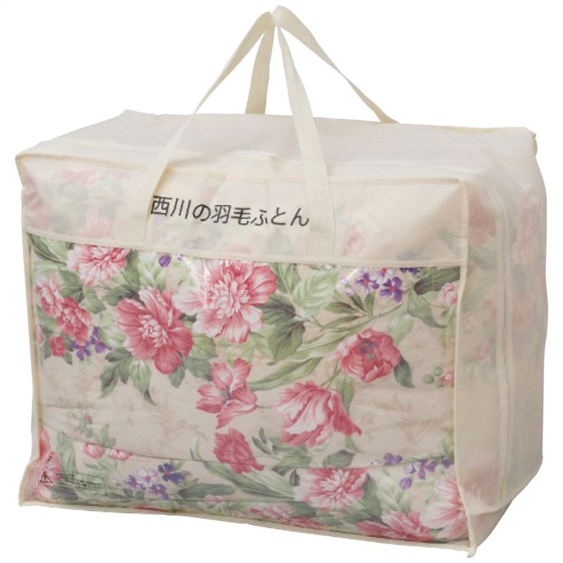 【まとめ買い5セット】西川羽毛布団 ピンク 日本...の商品画像