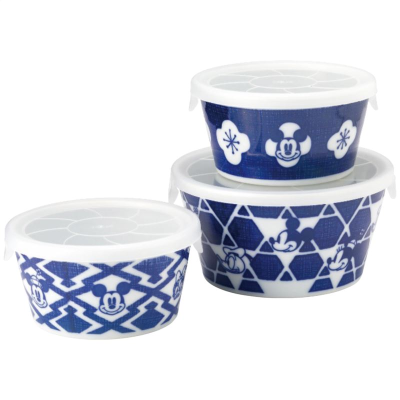【ポイント20倍還元】三郷陶器 (C)Disney/ディズニーニホンスタイル レンジパック3点セット 日本製 洋陶器 内祝い 結婚内祝い 出産内祝い 景品 結婚祝い 引き出物 お返し クーポン配布中