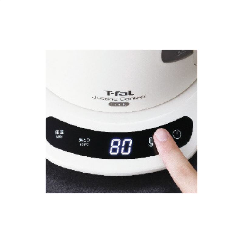 【まとめ買い3セット】グループセブ　ジャパン T-fal(ティファール)ジャスティンロック コントロール 電気ケトル1.2l アイボリー 調理家電 内祝い 結婚内祝い 出産内祝い 景品 結婚祝い 引き出物 香典返し クーポン配布中