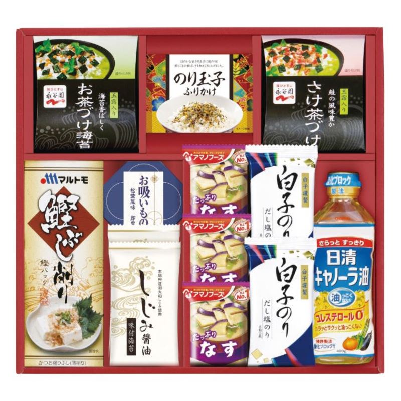 【ポイント20倍還元】創愛 アマノフーズ&永谷園食卓セット BS-50H 日本製 海苔 内祝い 結婚内祝い 出産内祝い 景品 結婚祝い 引き出物 お返し クーポン配布中