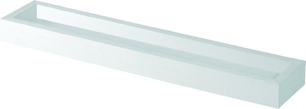 ミラー トレーL ホワイト (完成品) 壁に傷が付きにくい専用パーツ付属 ミラー 東谷 azumaya おしゃれ 家具 インテリア 合成樹脂化粧合板 ライトファニチャー