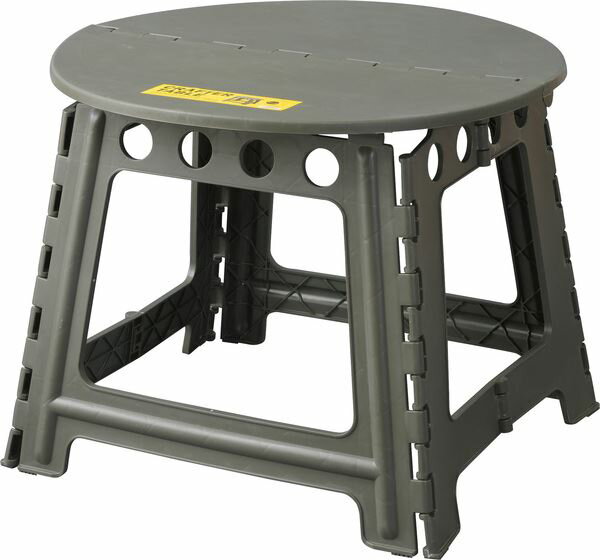 クラフターテーブル サークル グリーン メーカー直送 机 折りたたみテーブル フォールディングテーブル 円形 円卓 サークル アウトドア 屋外 野外 キャンプ ...