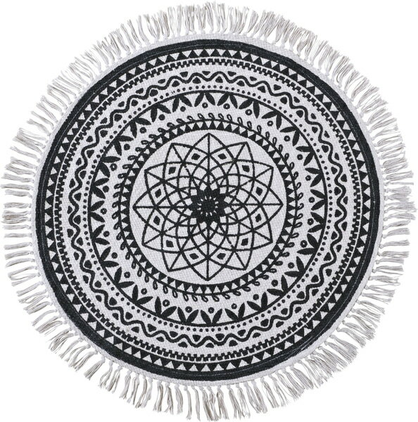 ラグ＆マット ラグ ホワイト (完成品) 裏面:スベり止め加工 TTR-133〜136でアソート可 ラグ＆マット 東谷 azumaya おしゃれ 家具 インテリア コットン ライトファニチャー