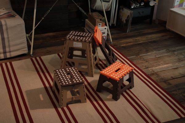 スツール クラフタースツールL オレンジ (完成品) スツール 東谷 azumaya おしゃれ 家具 インテリア ポリプロピレン ライトファニチャー [3]