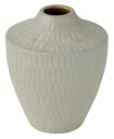 ディスプレイ 花瓶 グレー (完成品) 内側に濡れ防止コーティング ディスプレイ 花瓶 花びん 素焼き風 陶器 おしゃれ シンプル フラワーベース 北欧 ナチュラル 和モダン ガーリー ミッドセンチュリー ドライフラワー 焼き物 焼物 陶器