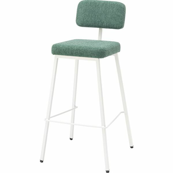 ダイニングチェア ハイチェア グリーン (組立式) ダイニングチェア 東谷 azumaya おしゃれ 家具 インテリア スチール 粉体塗装 ポリエステル 一般商品