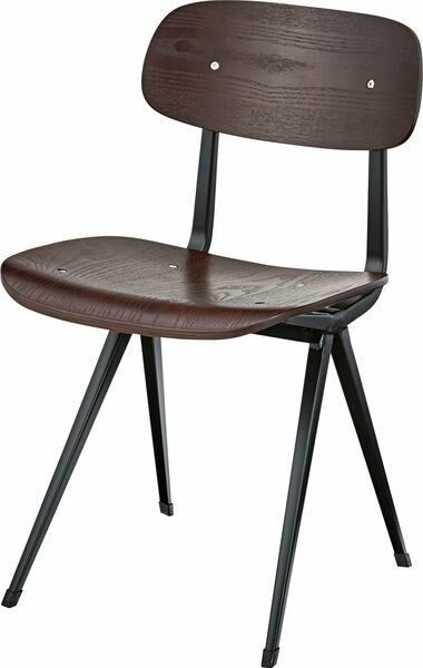 ダイニングチェア チェア ブラウン (完成品) ダイニングチェア 東谷 azumaya おしゃれ 家具 インテリア スチール 粉体塗装 積層合板 ラッカー塗装 一般商品