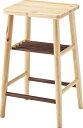 スツール ハイスツール ナチュラル (完成品) スツール 東谷 azumaya おしゃれ 家具 インテリア 天然木 パイン ラッカー塗装 ライトファニチャー