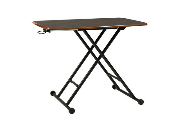 昇降テーブル ブラウン メーカー直送 家具 おしゃれ インテリア 人気 おすすめ 東谷 azumaya 家具ナコレ 新生活応援